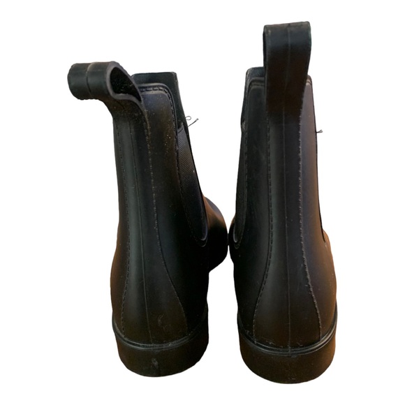 Women's Storm By Cougar Celeste Black Waterproof Chelsea Ankle Rain Boots Size 6 - Picture 5 of 11